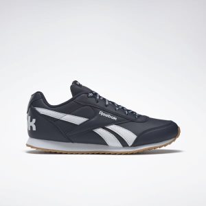 Adidasy Dziecięce Reebok Royal Classic Jogger 2.0 Granatowe/Białe PL 19TXPMB